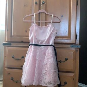 Pink semi formal dress